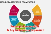 Strategic Partnerships: A Key to Business Expansion
